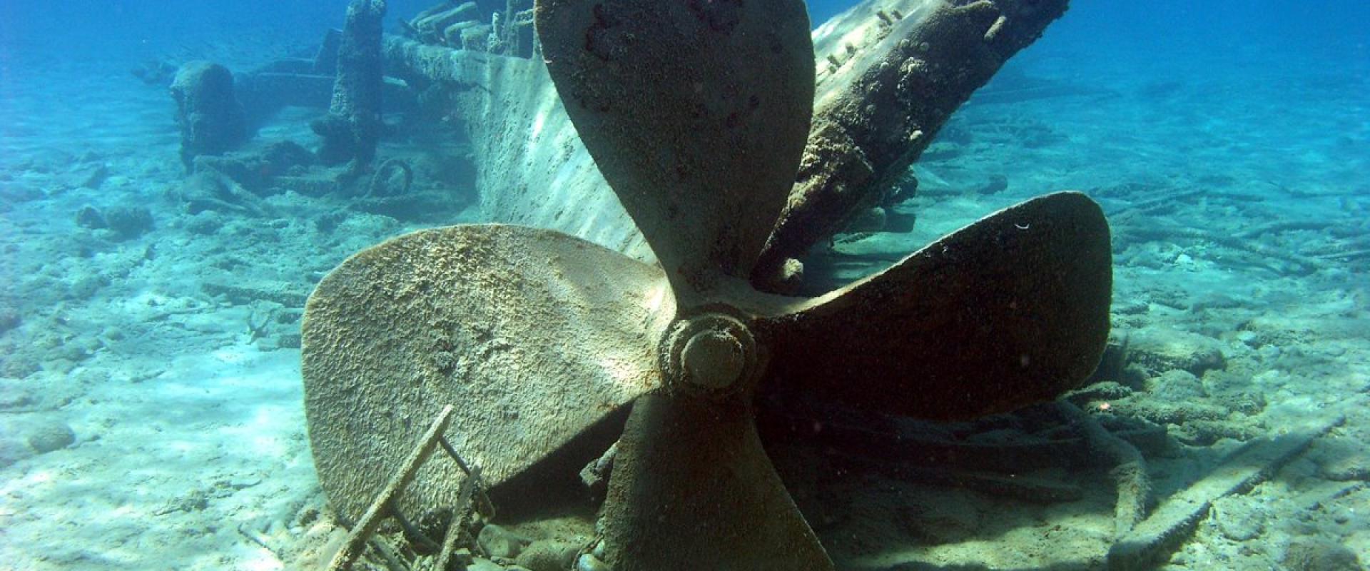 في العام 1907 احترقت سفينة مونوهانسيت وغرقت قبالة ساحل جزيرة ثاندر باي (Facebook/Alpena Shipwreck Tours) في العام 1907 احترقت سفينة مونوهانسيت وغرقت قبالة ساحل جزيرة ثاندر باي (Facebook/Alpena Shipwreck Tours)