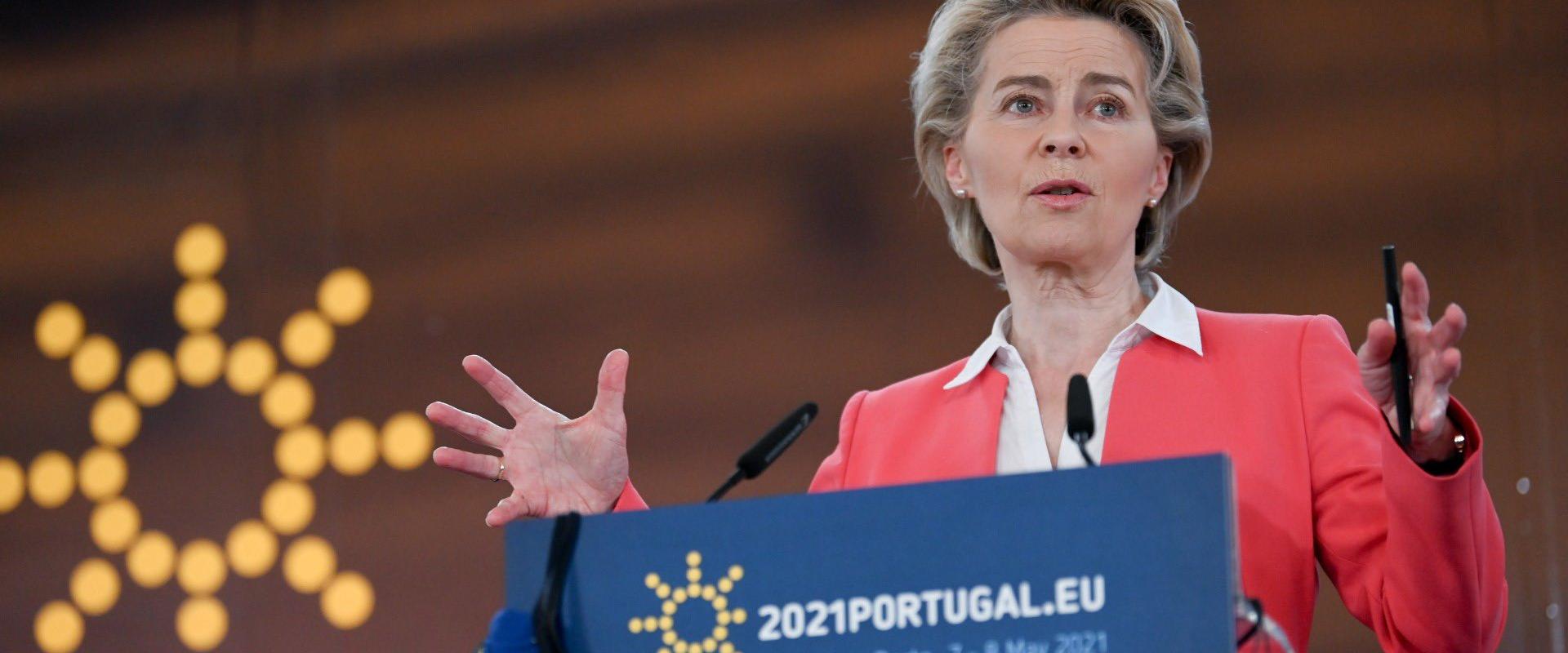 رئيسة المفوضية الأوروبية Ursula von der Leyen