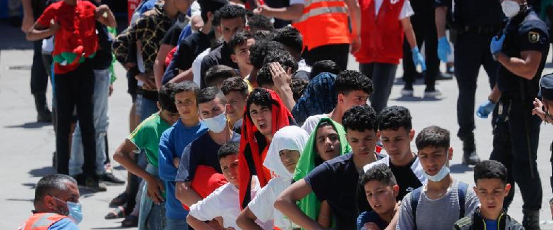 سبتة، الصورة نقلا عن رويترز