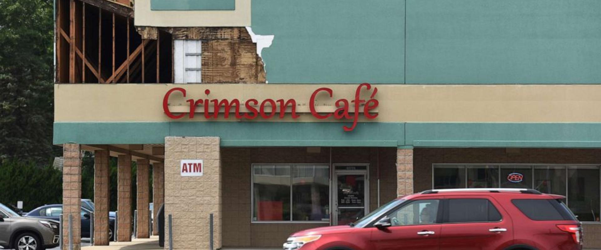 صورة للاضرار  التي تسببت بها العواصف في ستيفنسفيل ، ميشيغان ، في 11 أغسطس 2021 نقلا عن AP