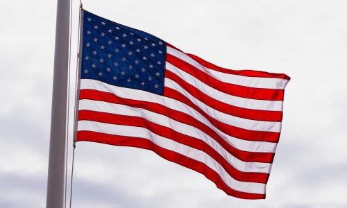 العلم الأمريكي 