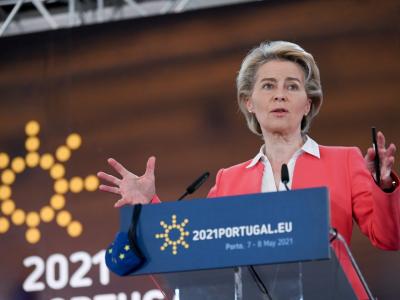 رئيسة المفوضية الأوروبية Ursula von der Leyen